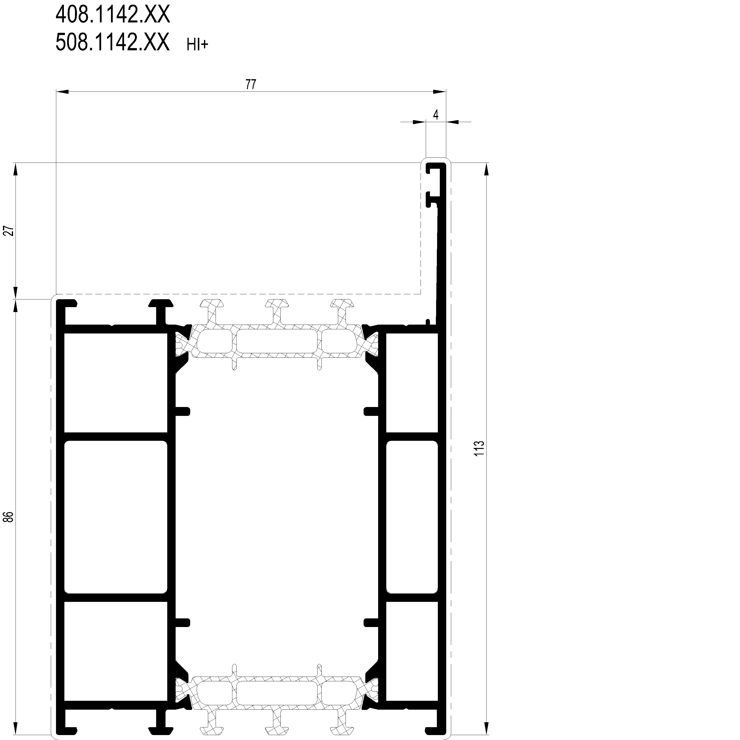 Зображення Зовнішня рама 113 мм [408.1142]