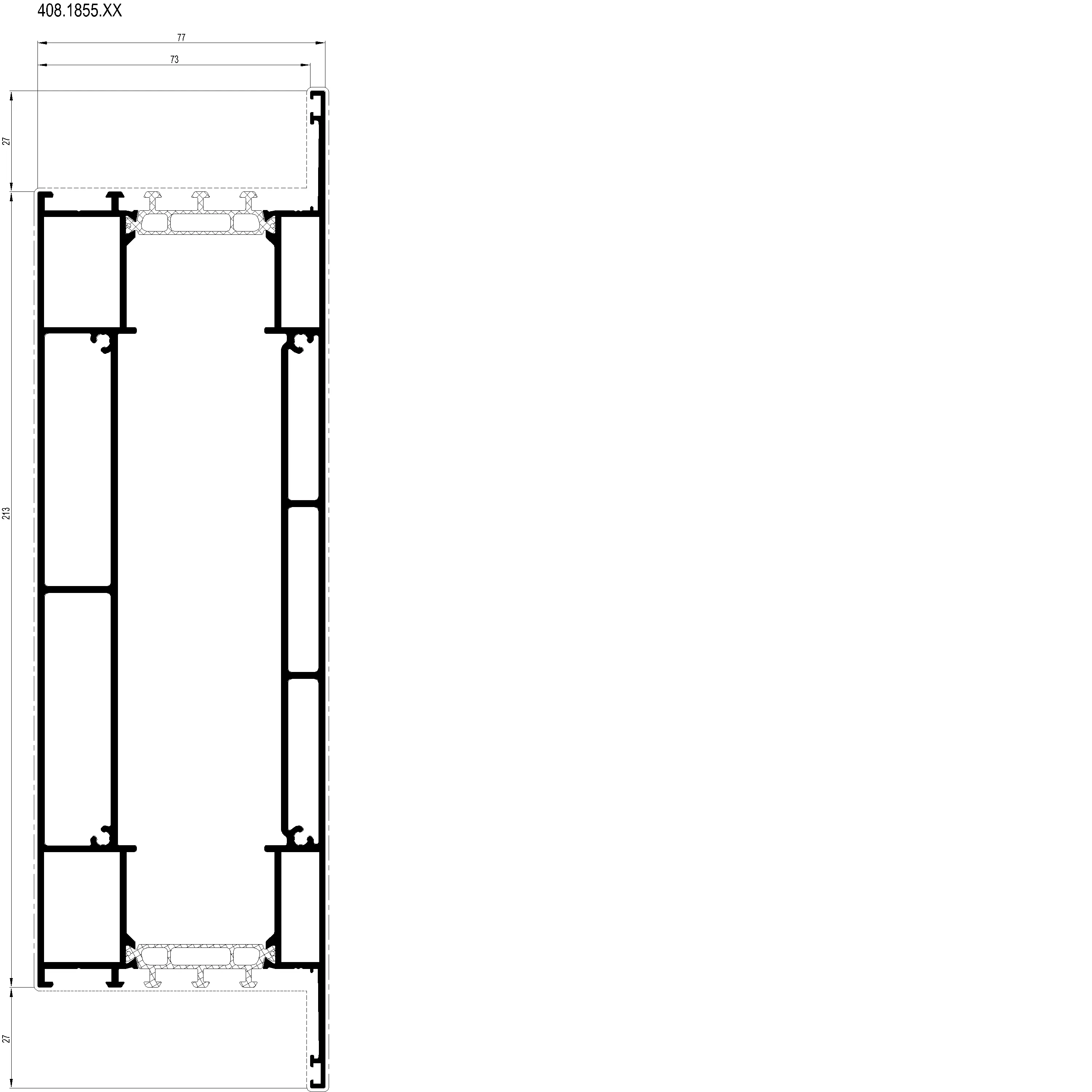 Зображення Перехідний профіль 267 мм [408.1855]
