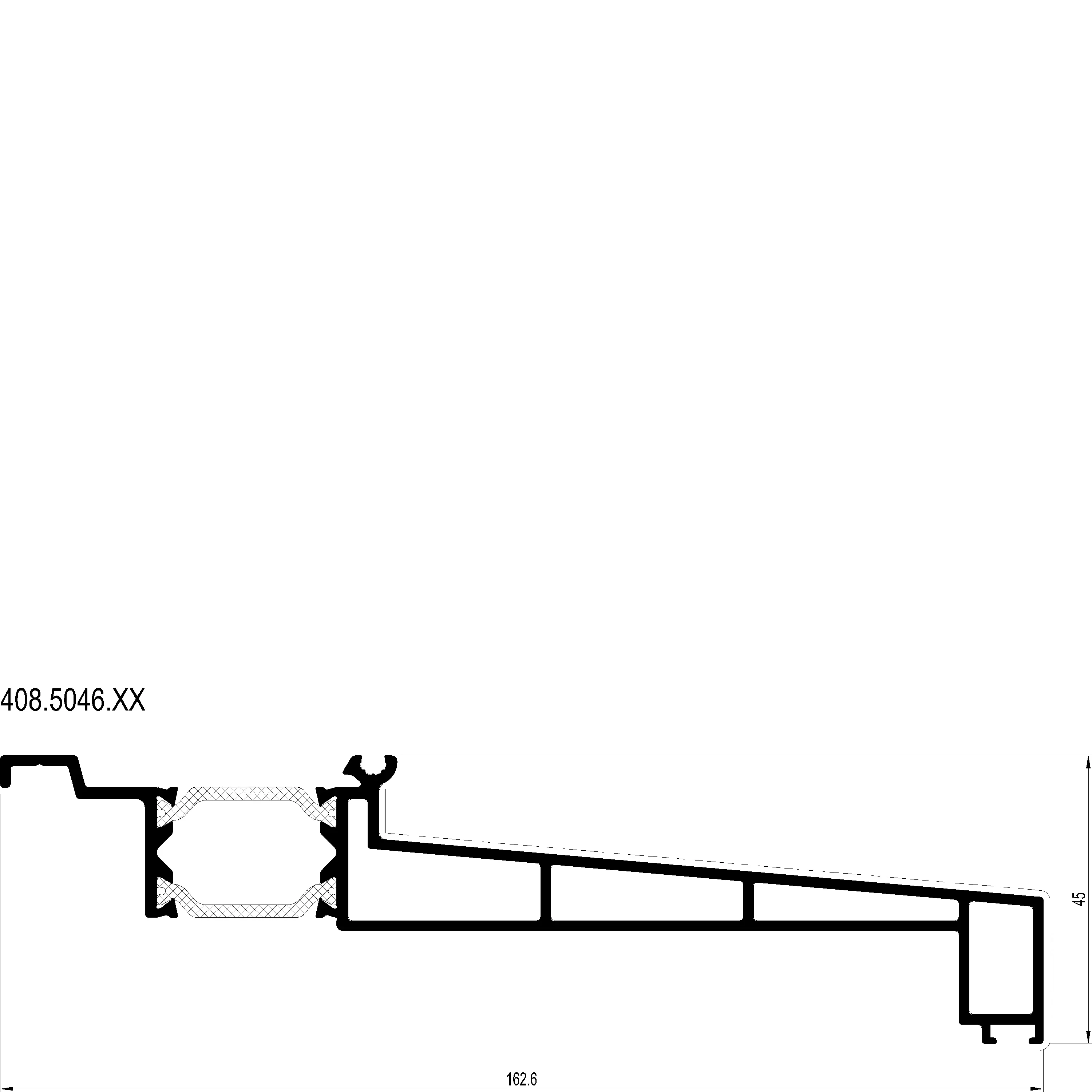 Зображення Профіль підвіконний [408.5046]