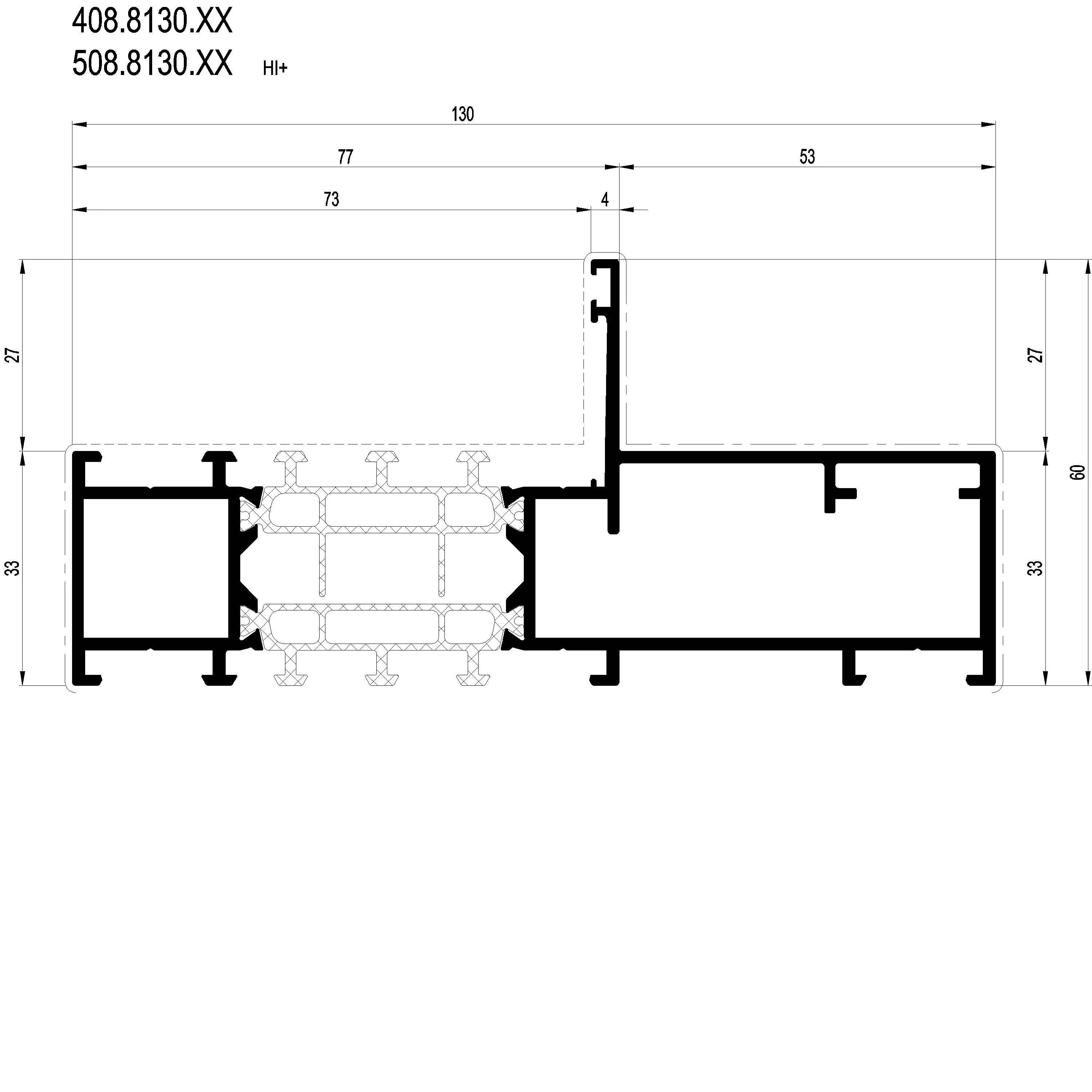 Зображення Зовнішня рама 130 мм [408.8130]