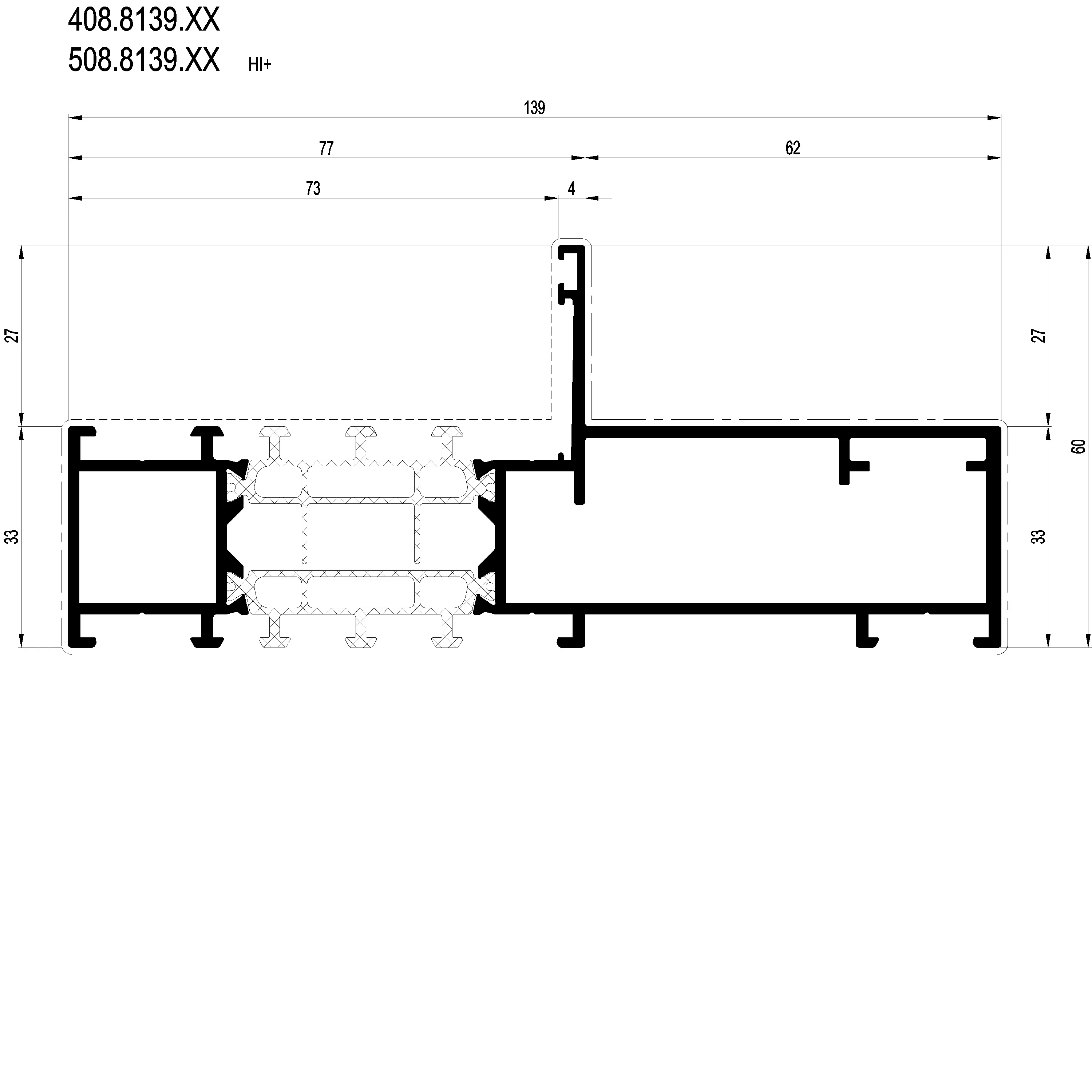 Зображення Зовнішня рама 139 мм [408.8139]
