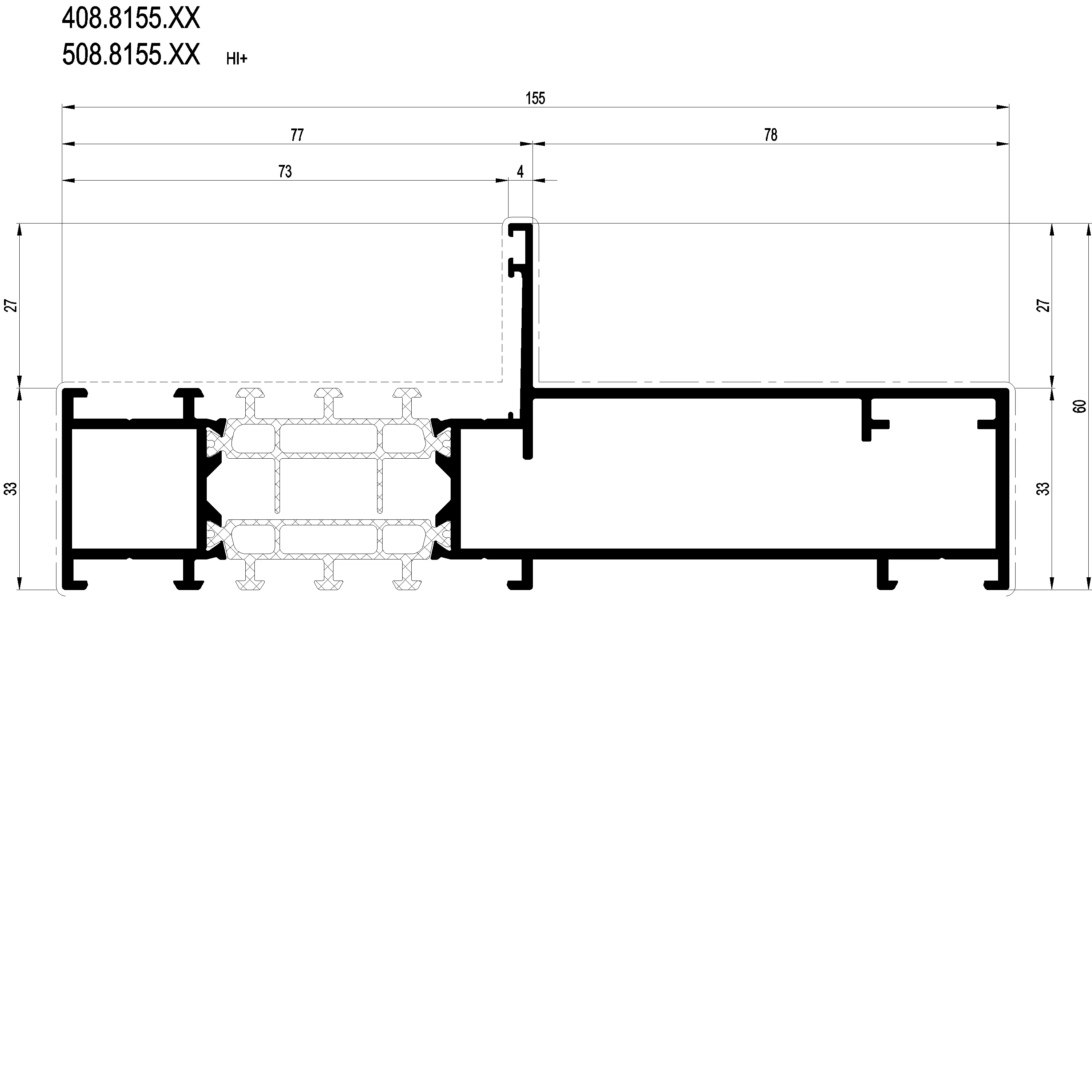 Зображення Зовнішня рама 155 мм [408.8155]