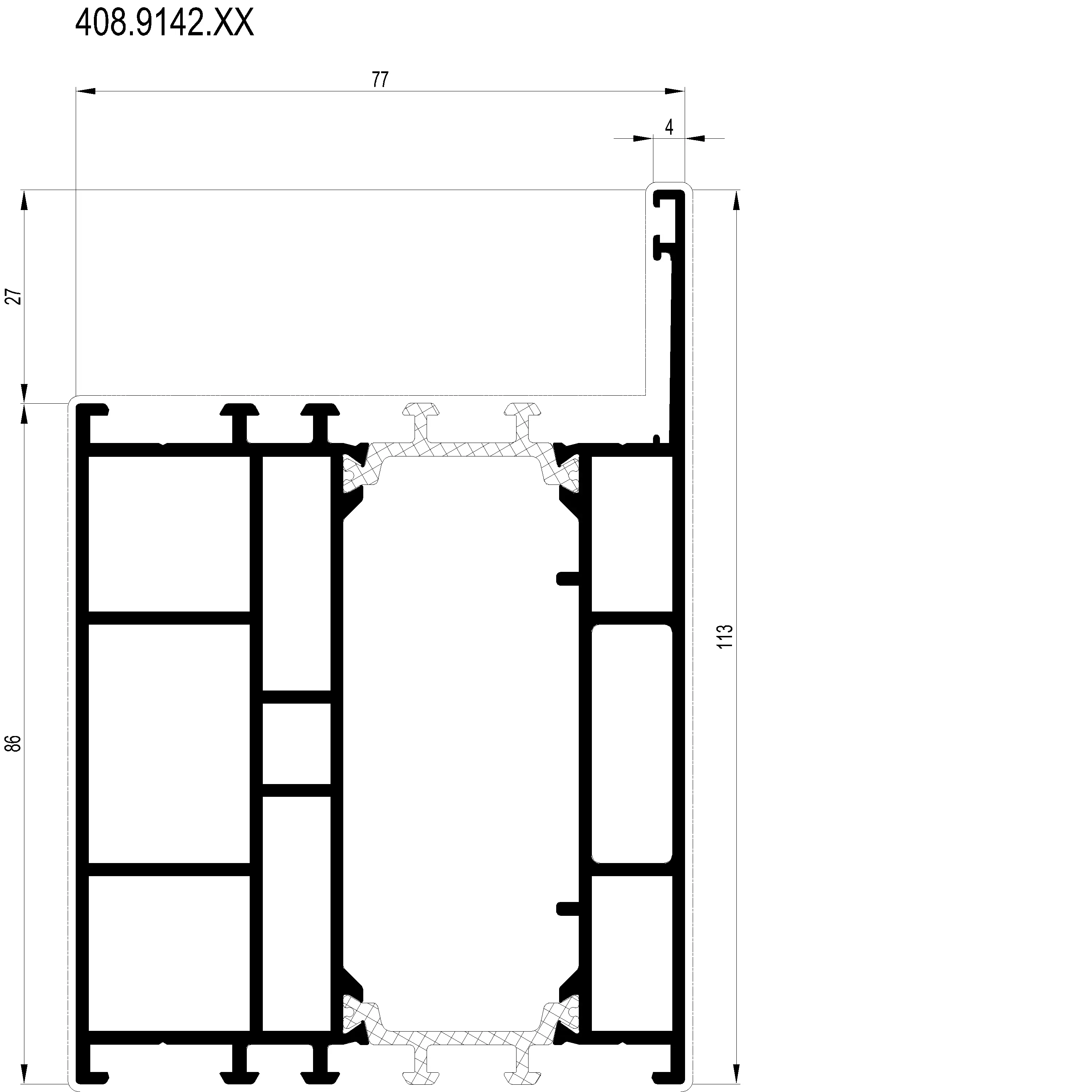 Зображення Зовнішня рама 113 мм [408.9142]