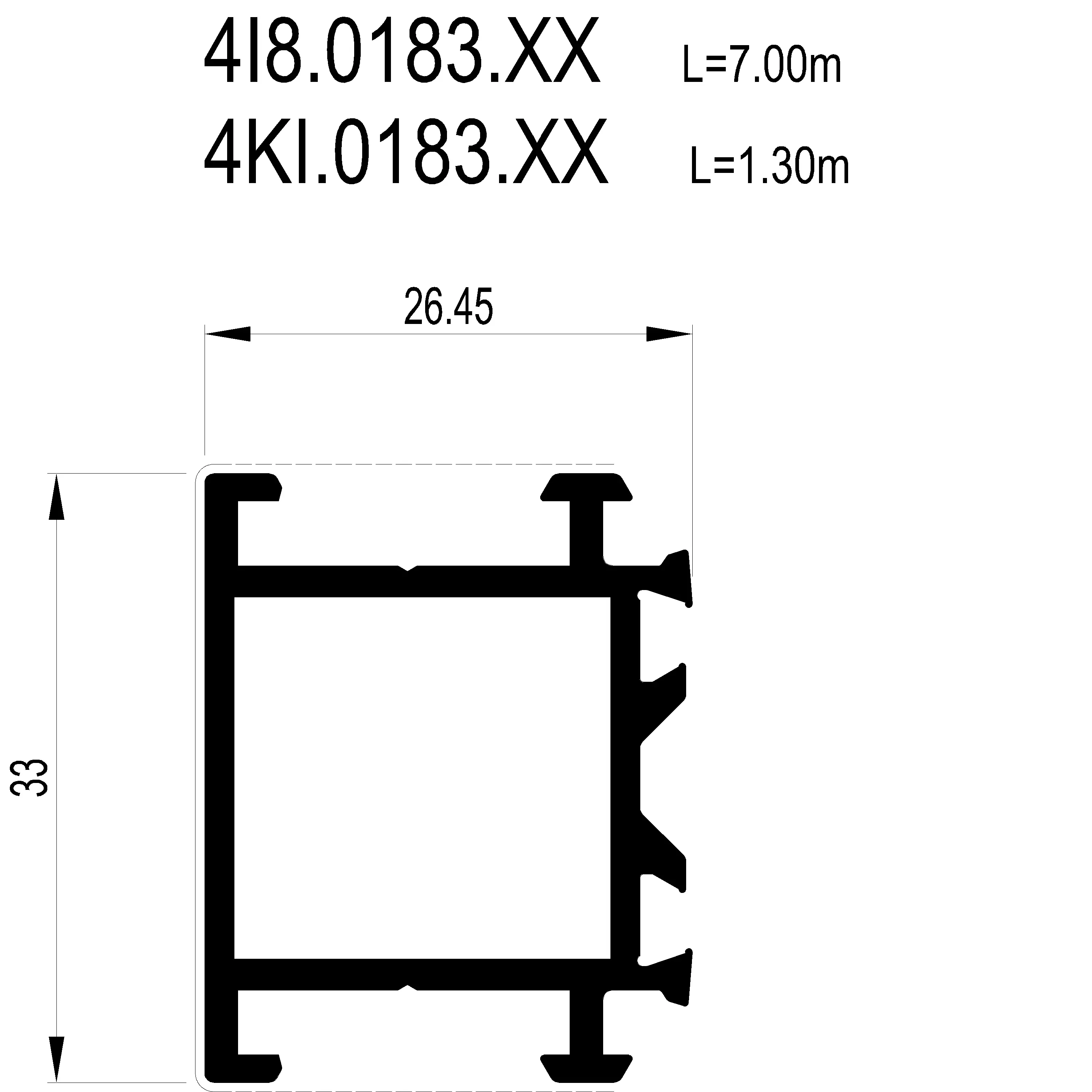 Зображення Зовнішня рама 33 мм [4I8.0183]