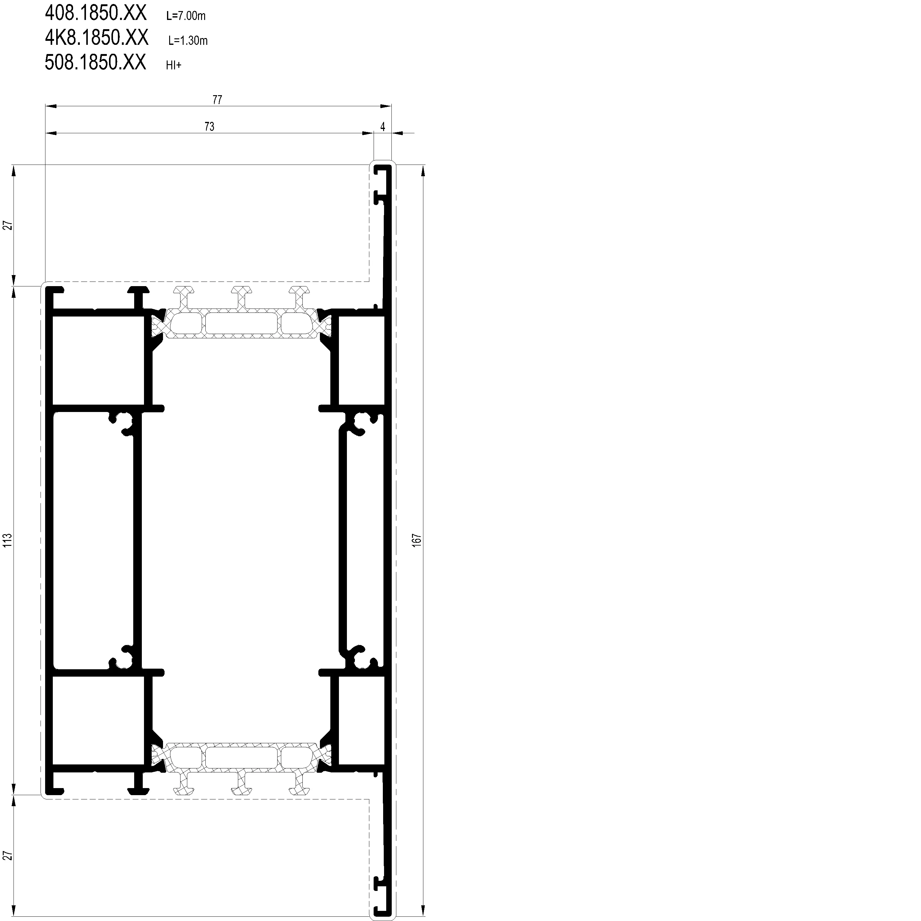 Зображення Перехідний профіль 167 мм [4K8.1850]