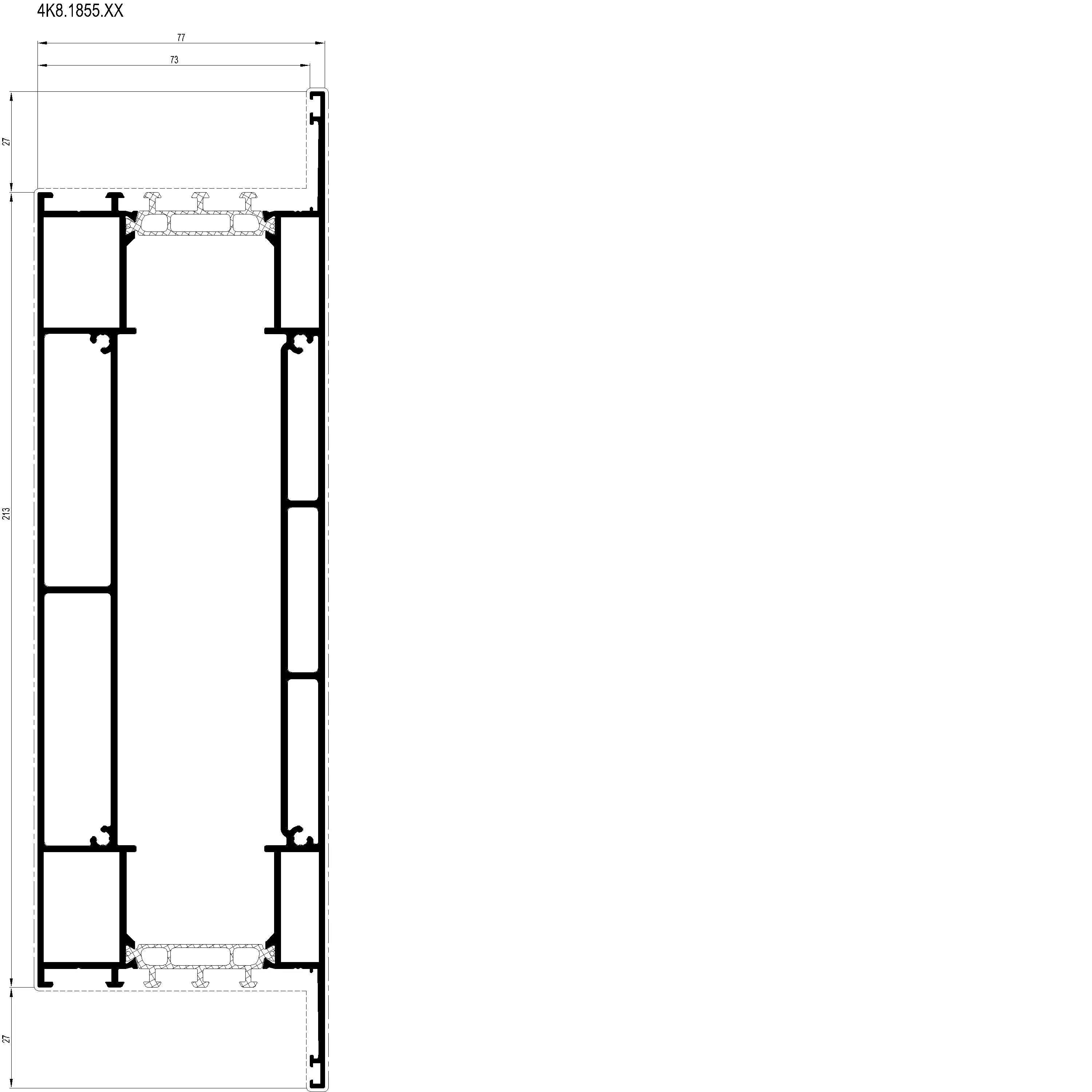 Зображення Перехідний профіль 267 мм [4K8.1855]
