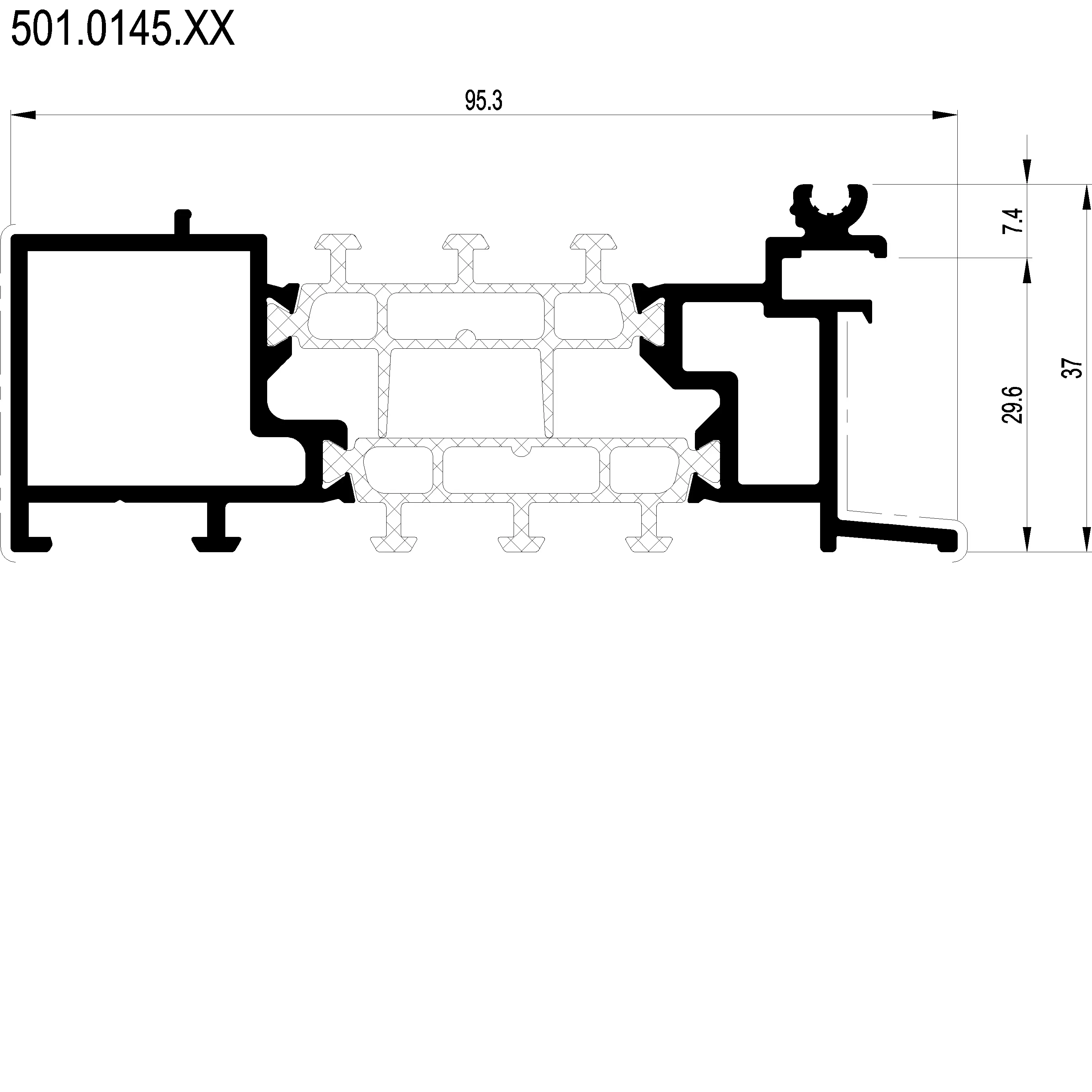 Зображення Профіль підвіконний [501.0145]