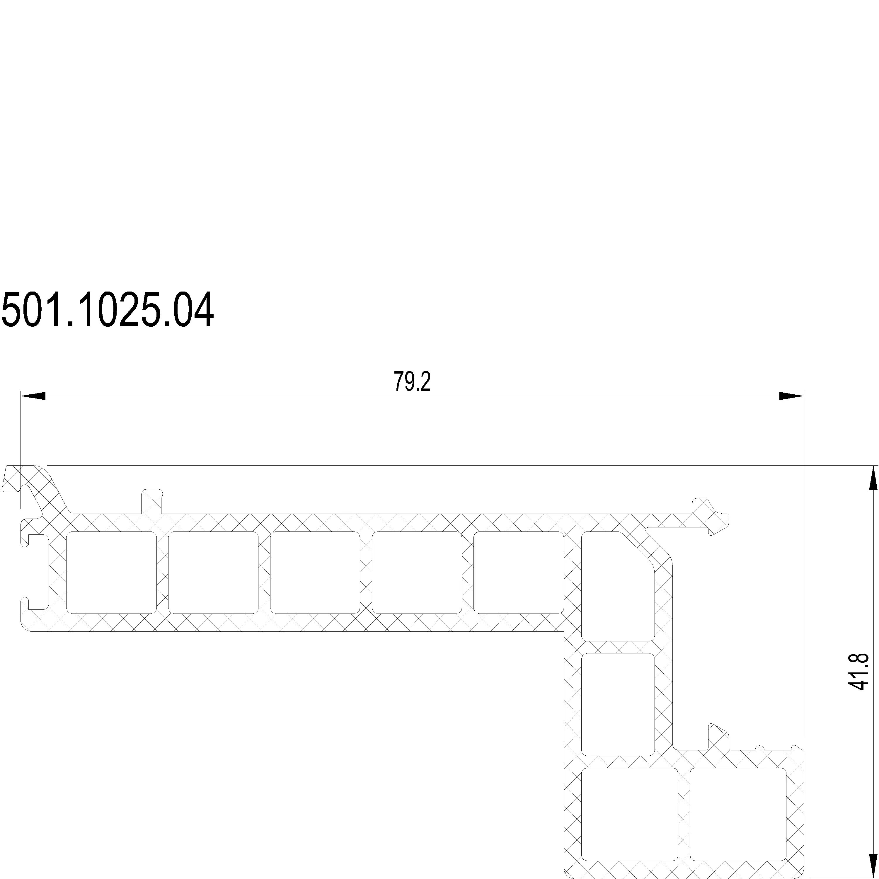 Зображення Профіль підвіконний [501.1025]