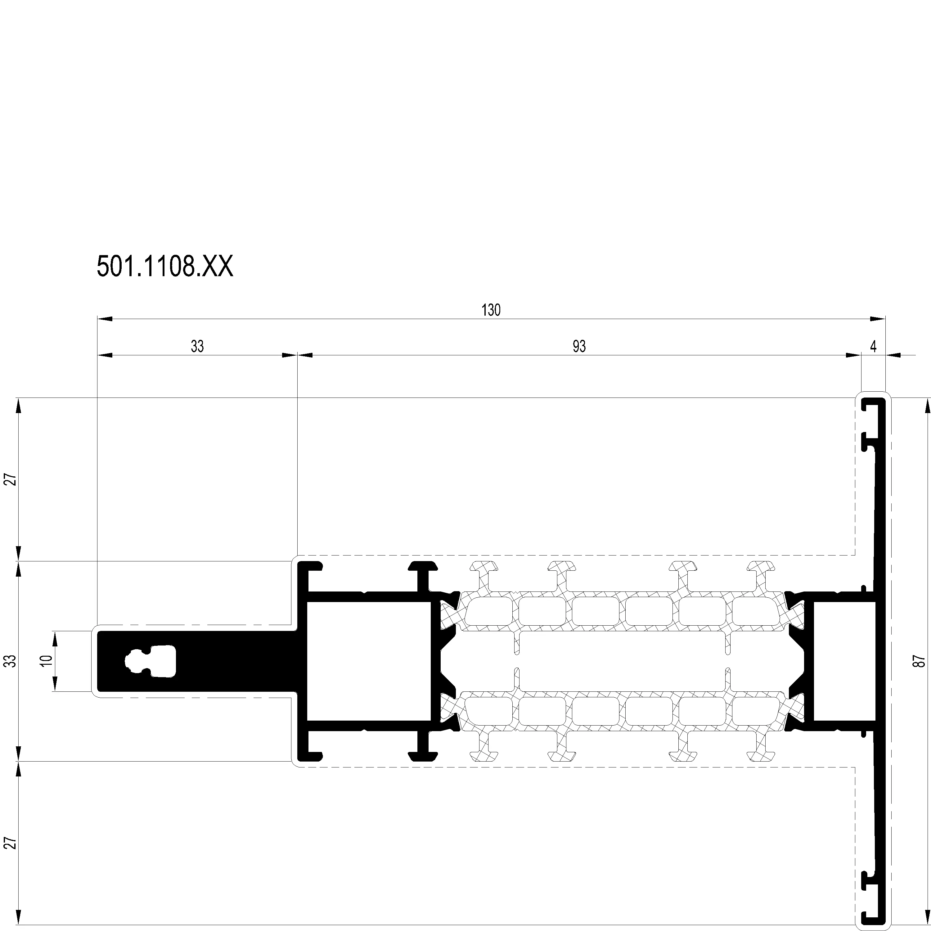 Зображення Перехідний підсилюючий профіль [501.1108]