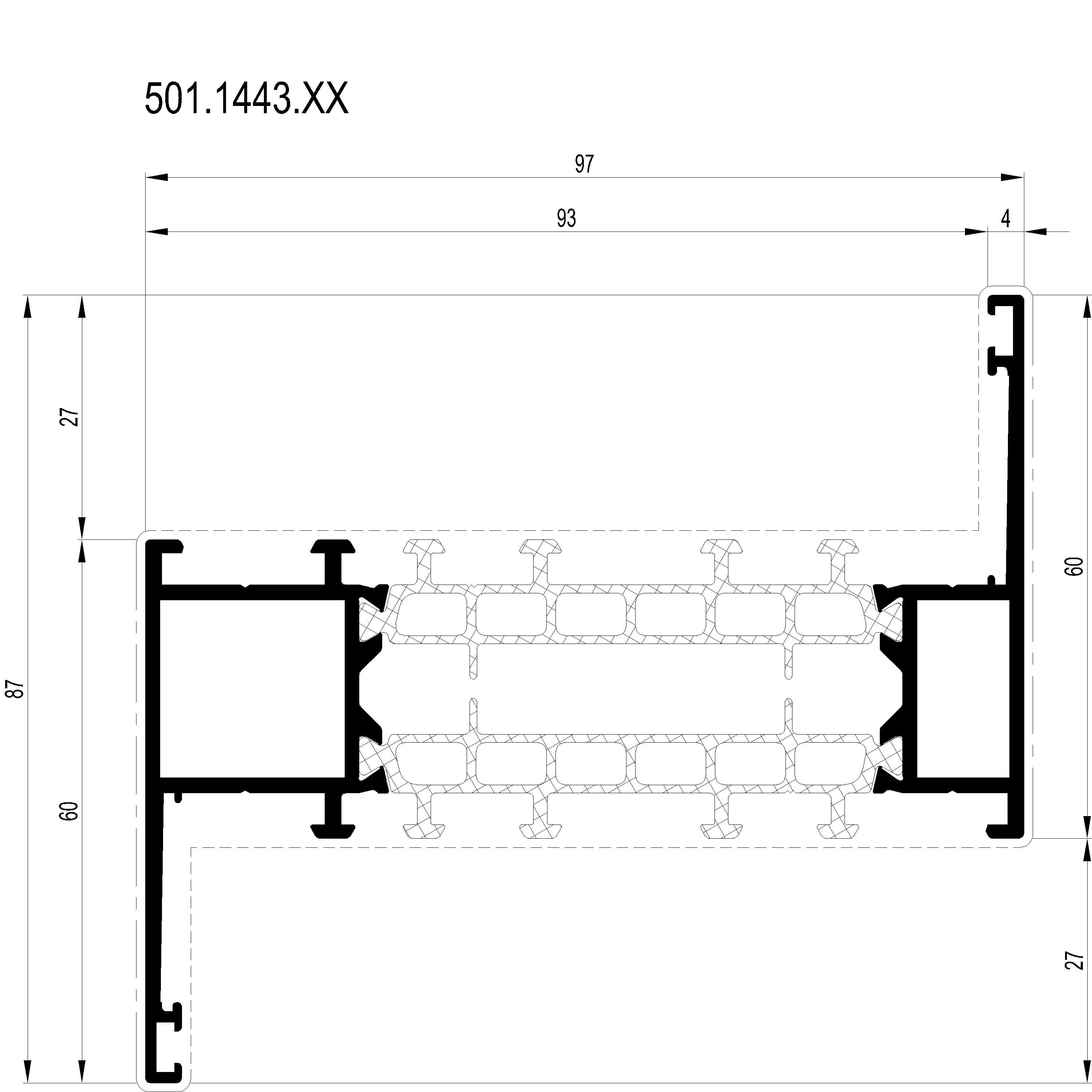 Зображення Z-Профіль 87 мм [501.1443]