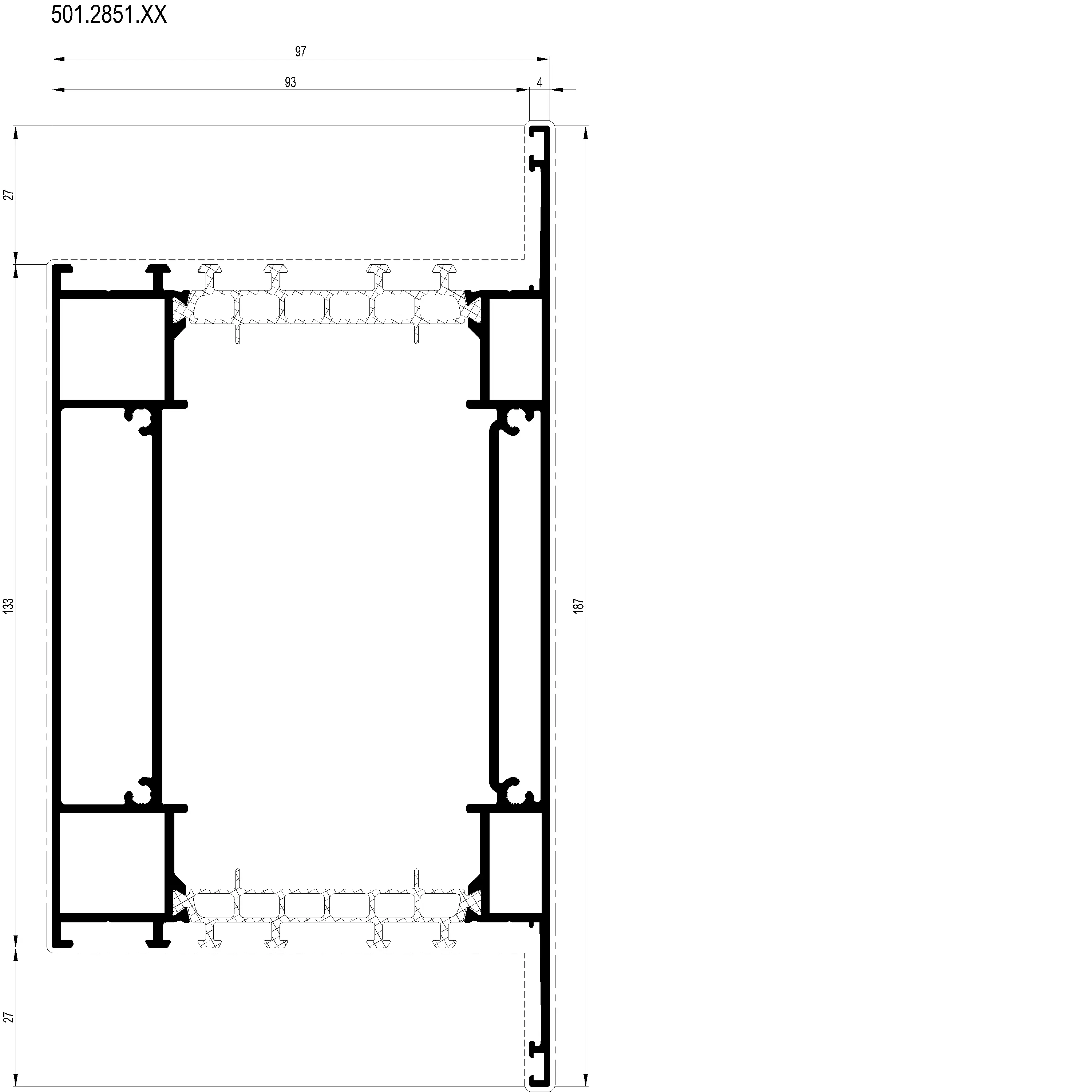 Зображення Перехідний профіль 187 мм [501.2851]