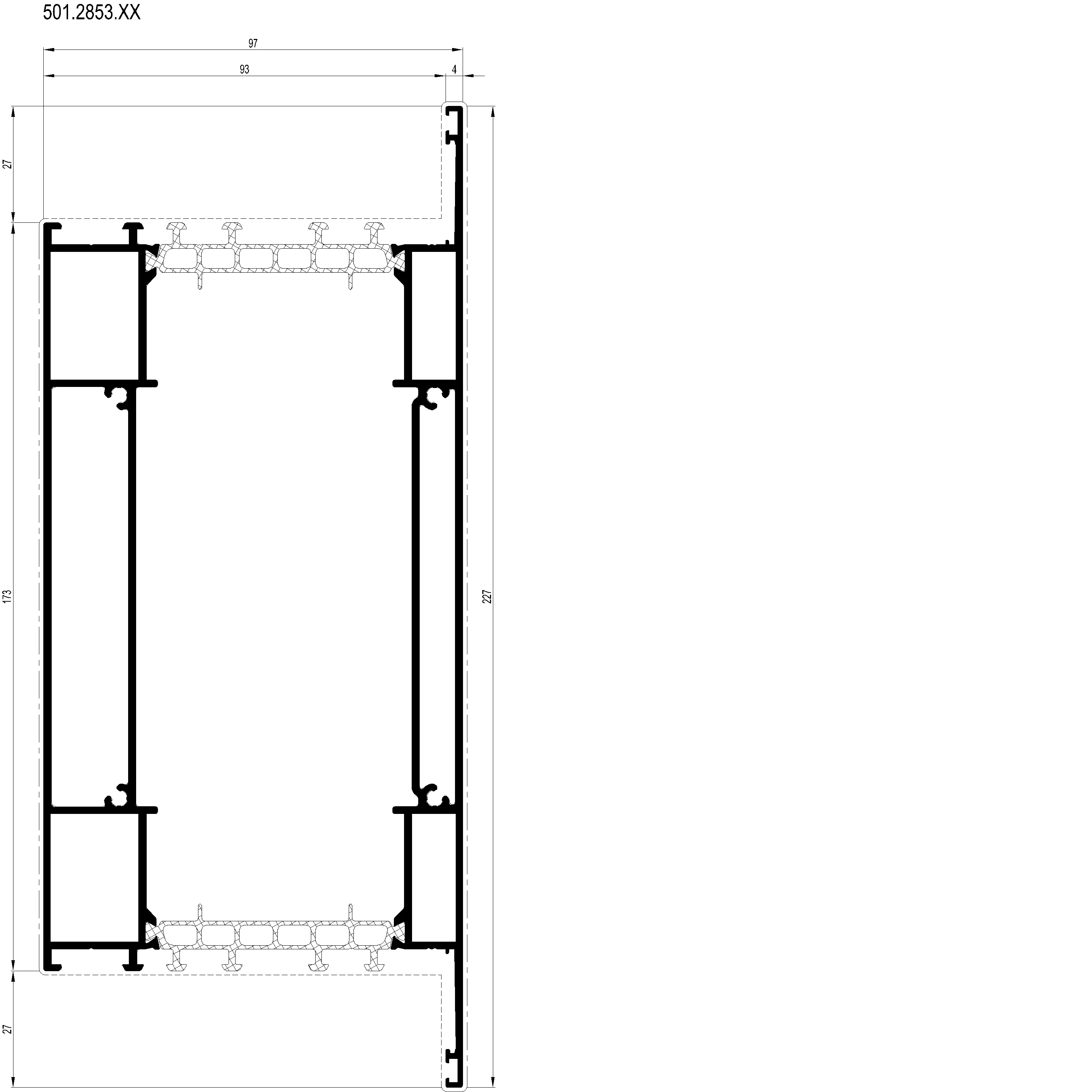Зображення Перехідний профіль 227 мм [501.2853]