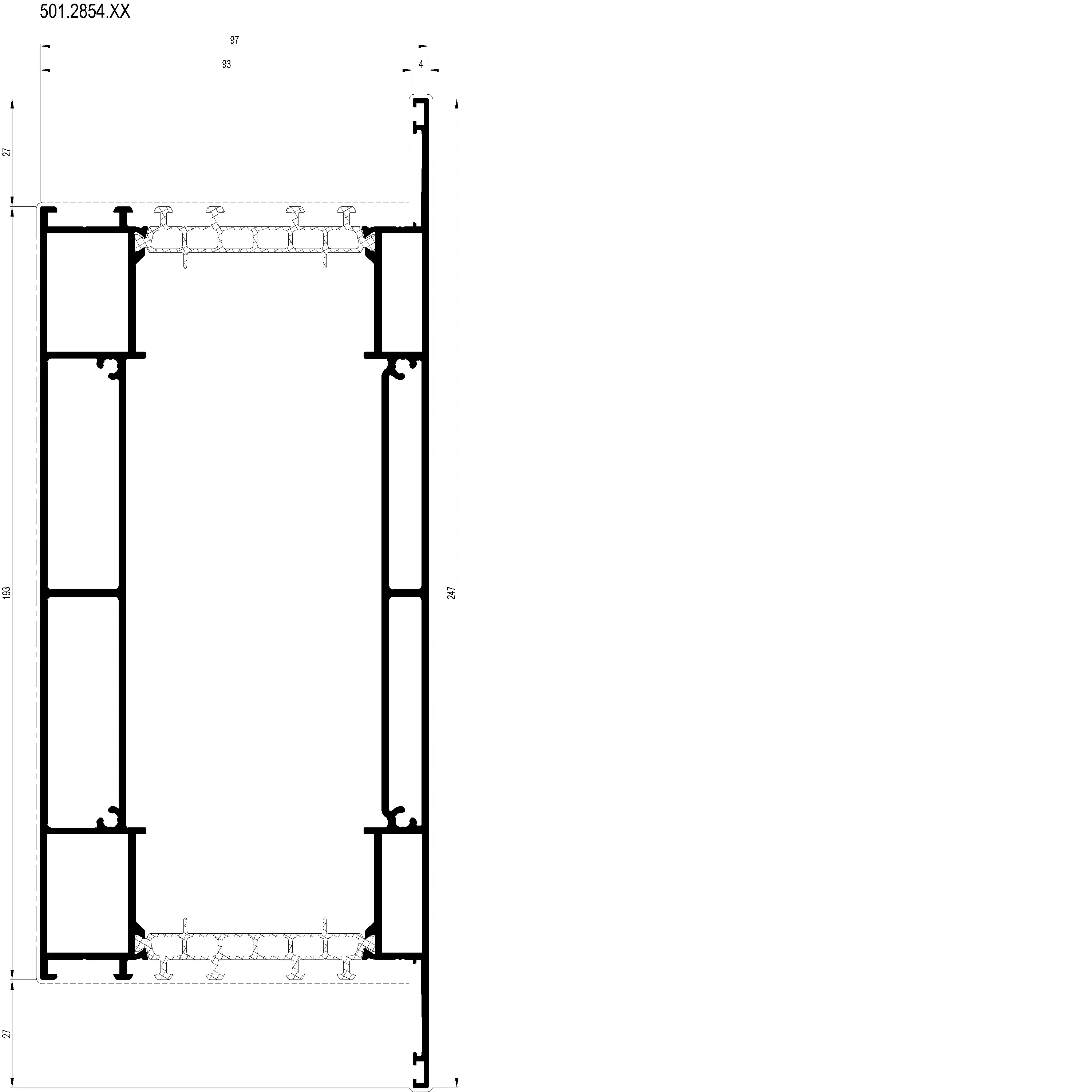 Зображення Перехідний профіль 247 мм [501.2854]