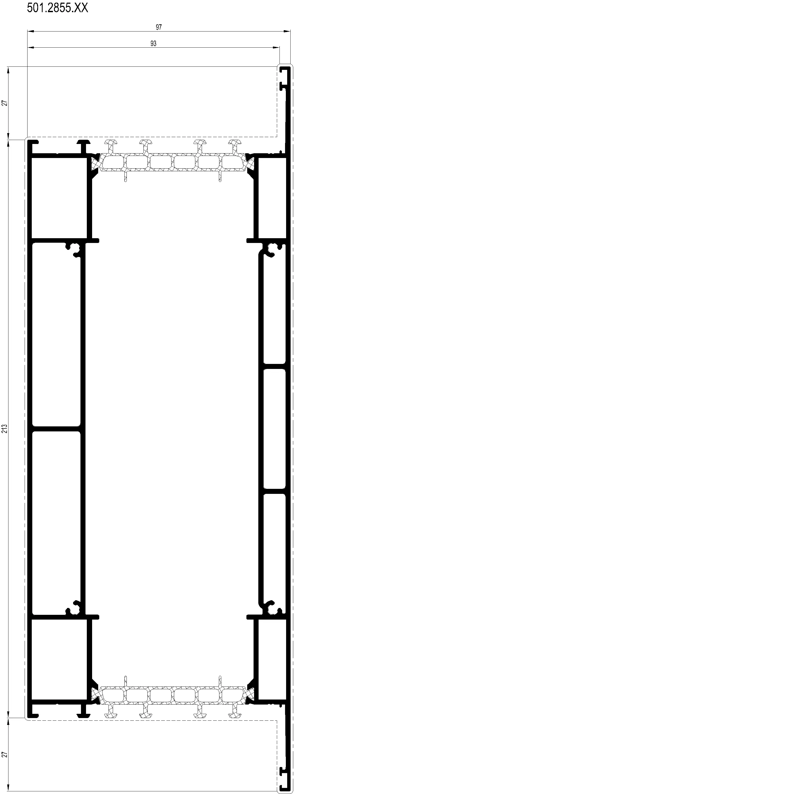 Зображення Перехідний профіль 267 мм [501.2855]