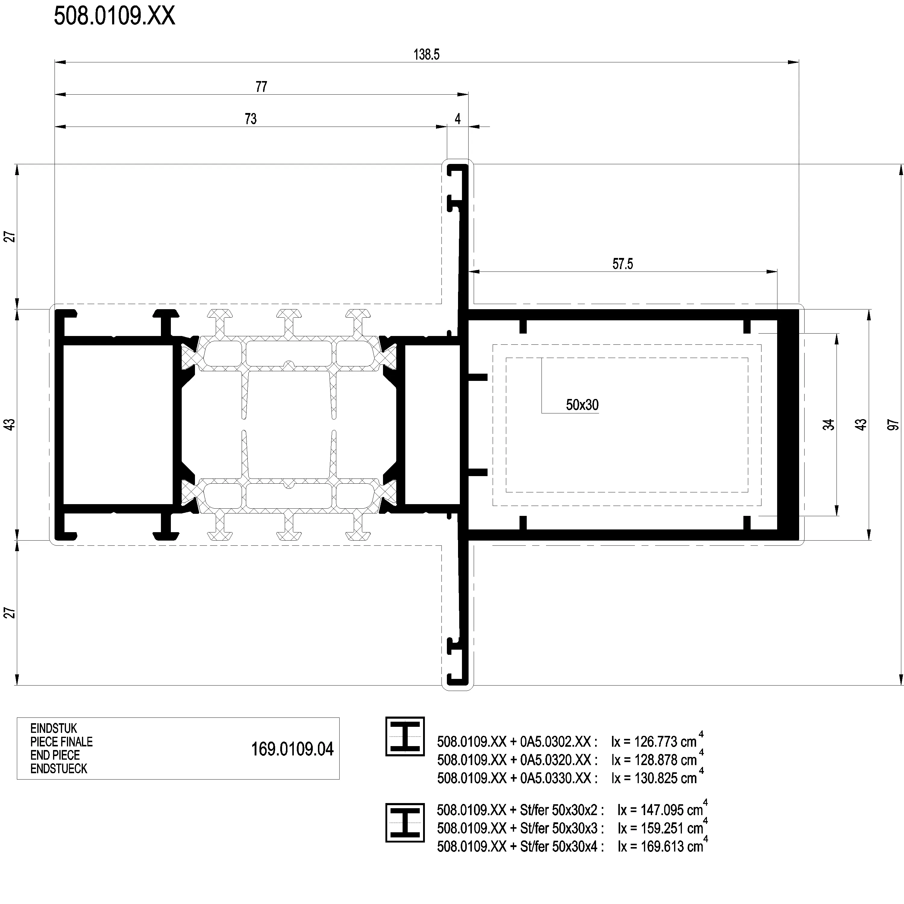 Зображення Перехідний підсилюючий профіль HI+ [508.0109]