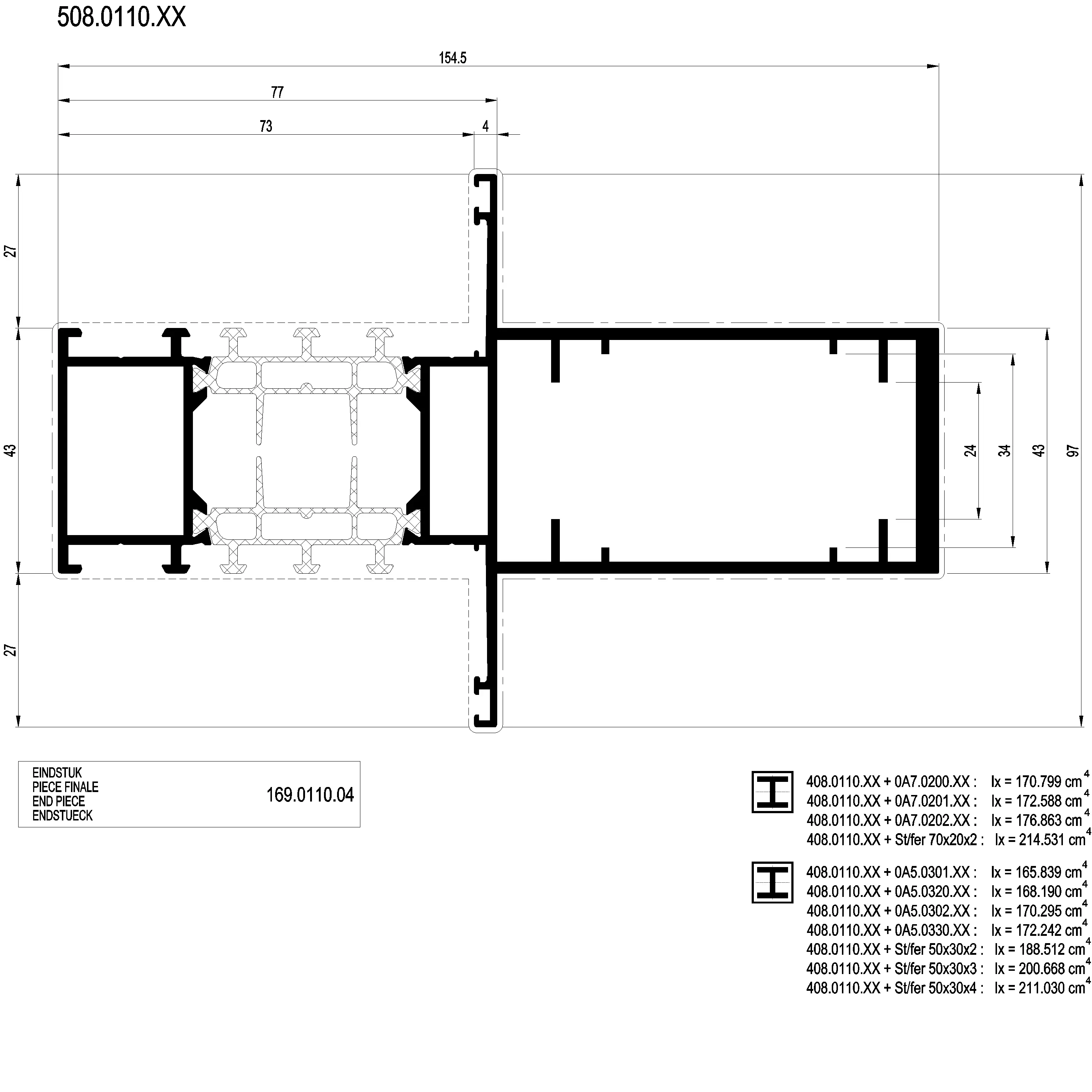 Зображення Профіль підсилення HI [508.0110]