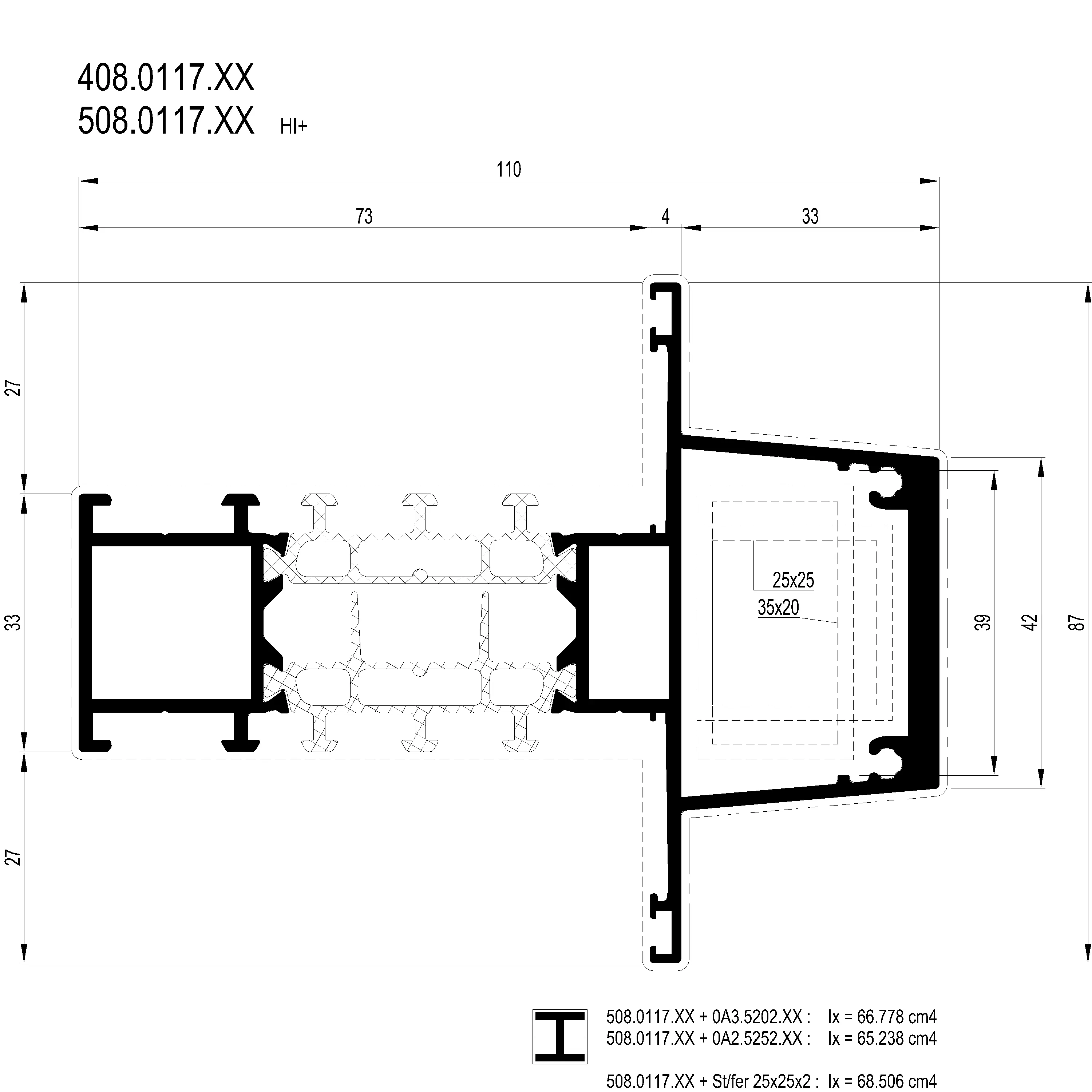 Зображення Перехідний підсилюючий профіль [508.0117]