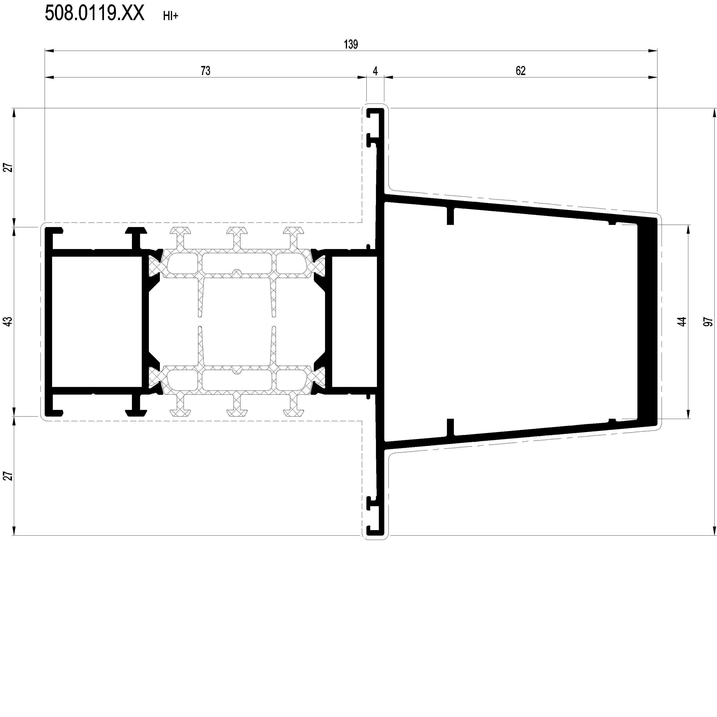 Зображення Профіль підсилення HI+ [508.0119]
