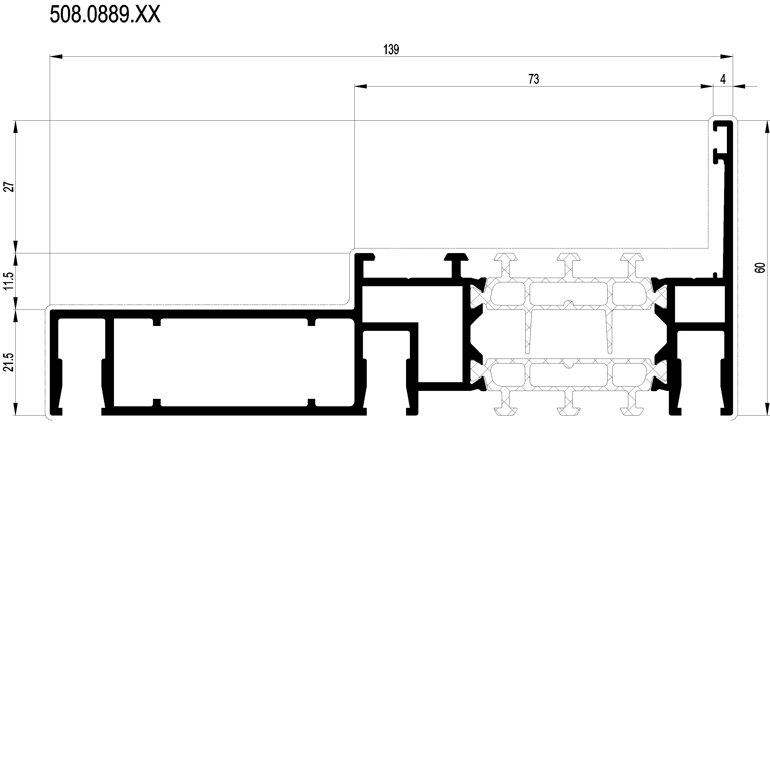 Зображення Профіль розширення HI+ [508.0889]