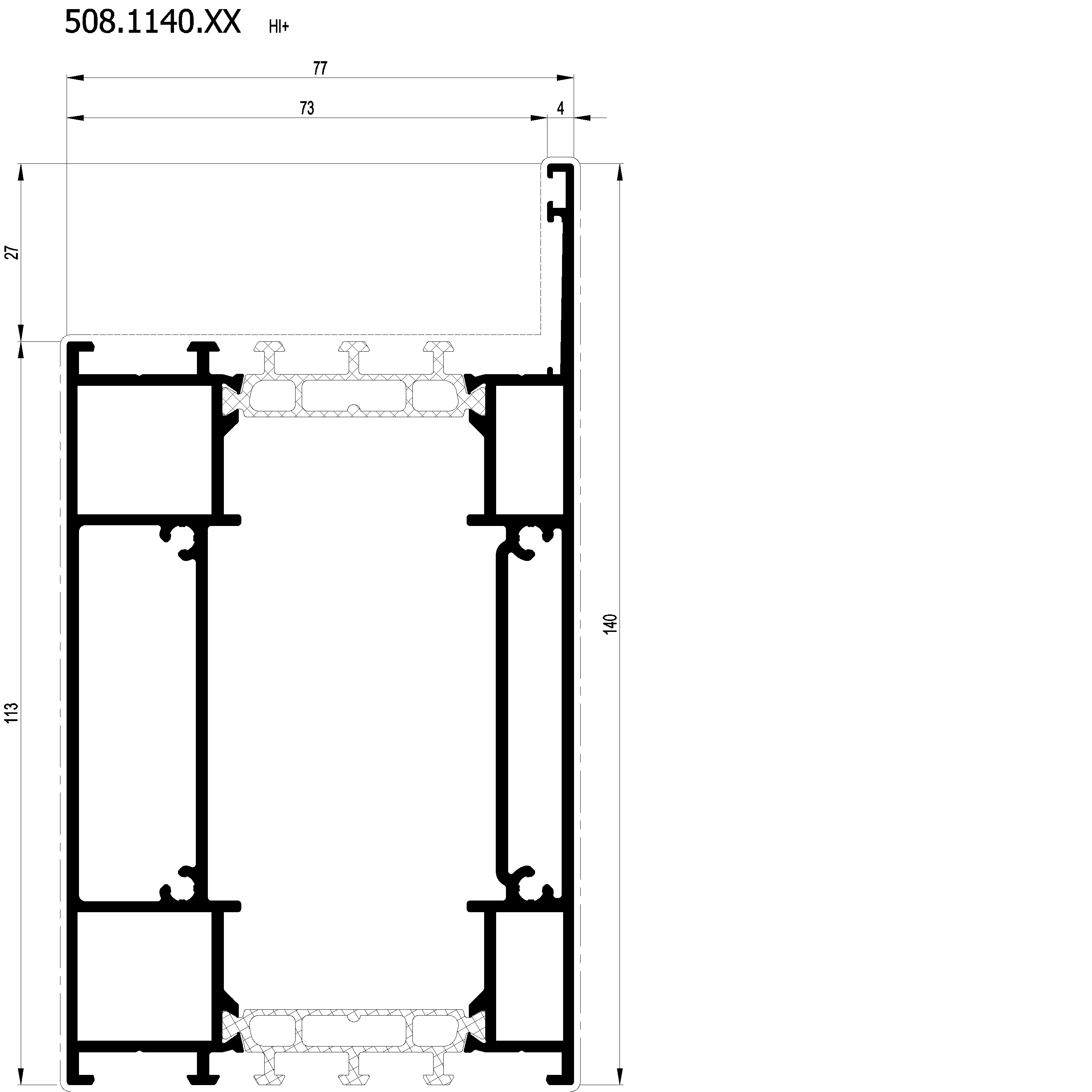 Зображення Зовнішня рама 140 мм [508.1140]