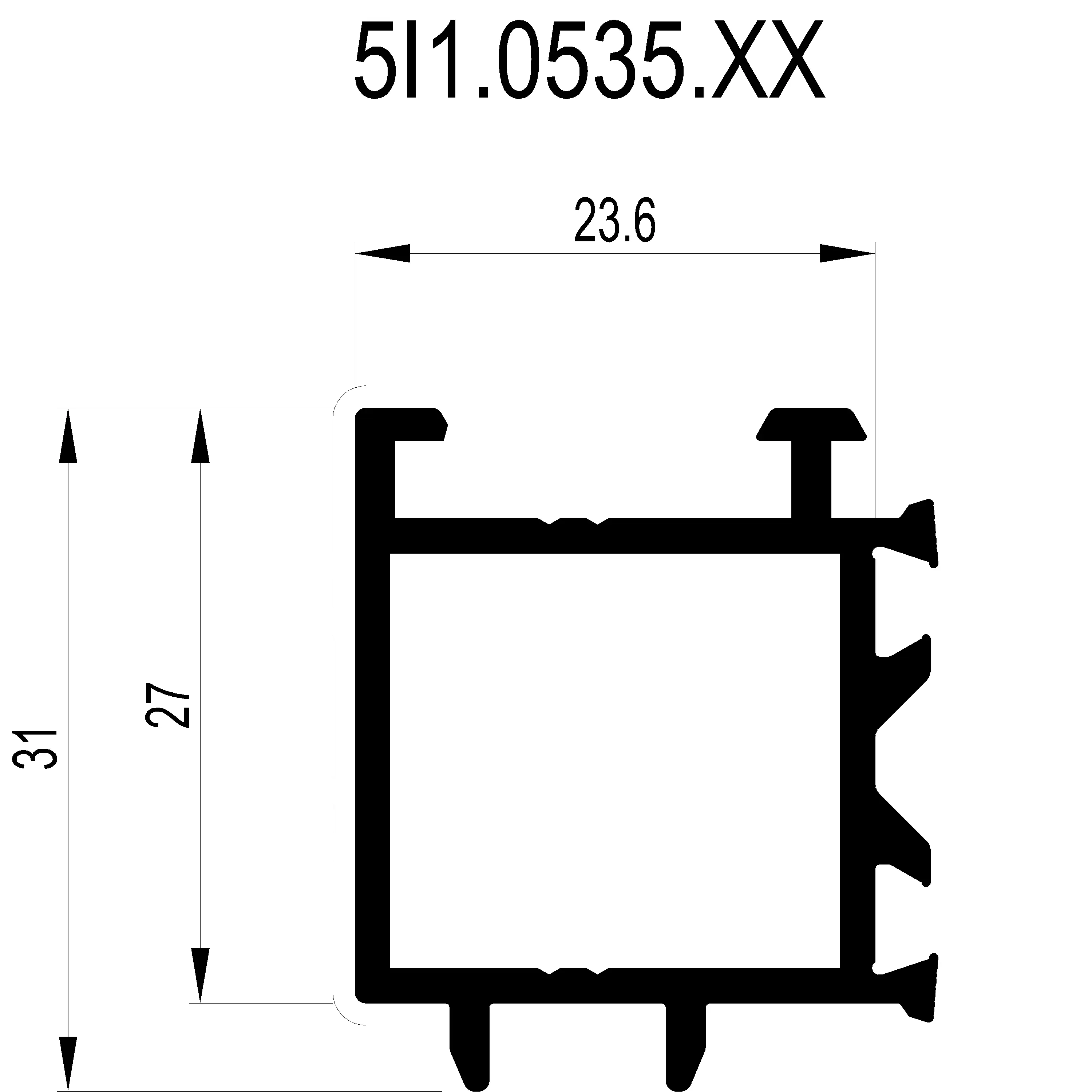 Зображення Додатковий профіль [5I1.0535]