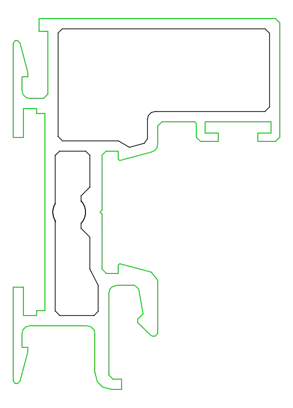 Зображення Профіль L-подібний 31x45 мм [K440110]