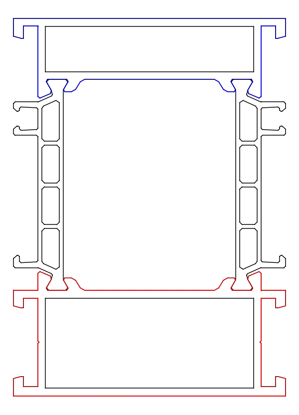Зображення Рама (без щоки) 55,5 мм [K528603]