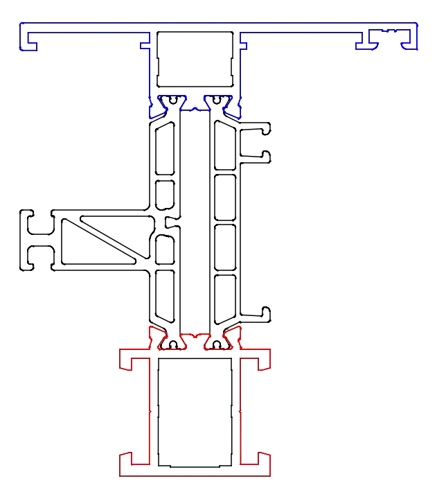 Зображення Рама фасадна 67,5 мм [K528646]