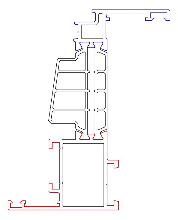 Зображення Стулка віконна 47,5 мм [K528701]