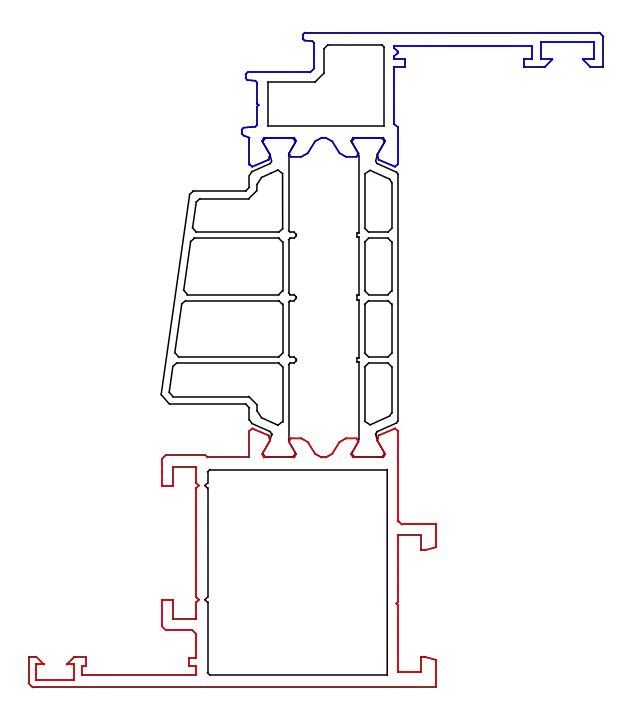 Зображення Стулка віконна 53,5 мм [K528702]