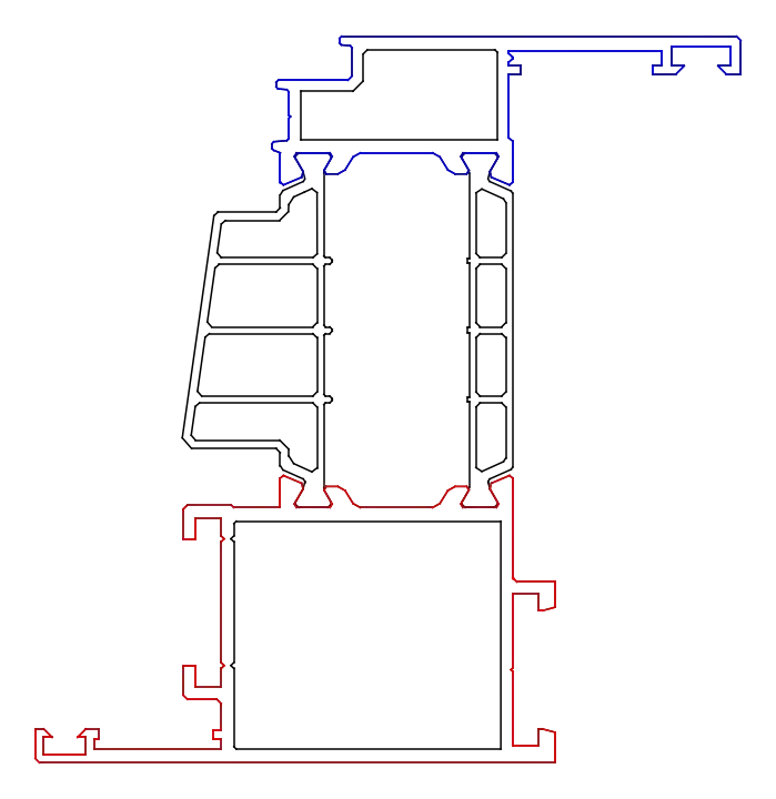 Зображення Стулка віконна 61,5 мм [K528703]