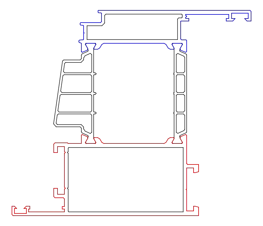 Зображення Стулка віконна 78 мм [K528704]