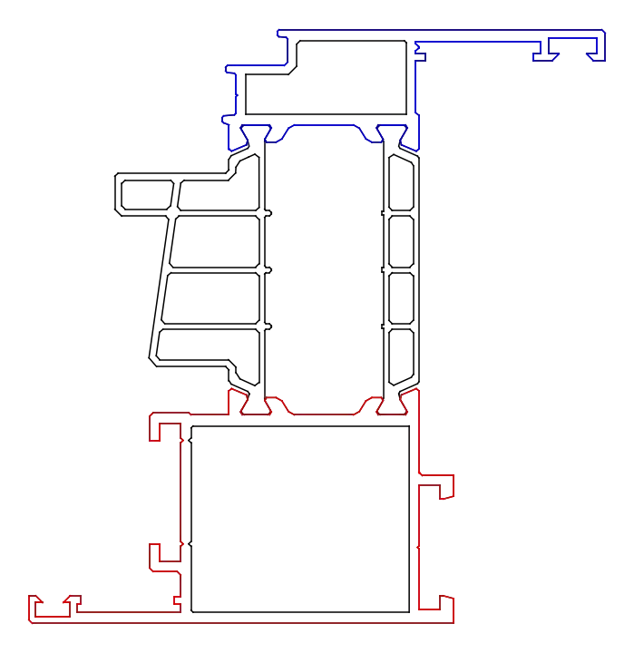Зображення Стулка віконна 61,5 мм [K528723]