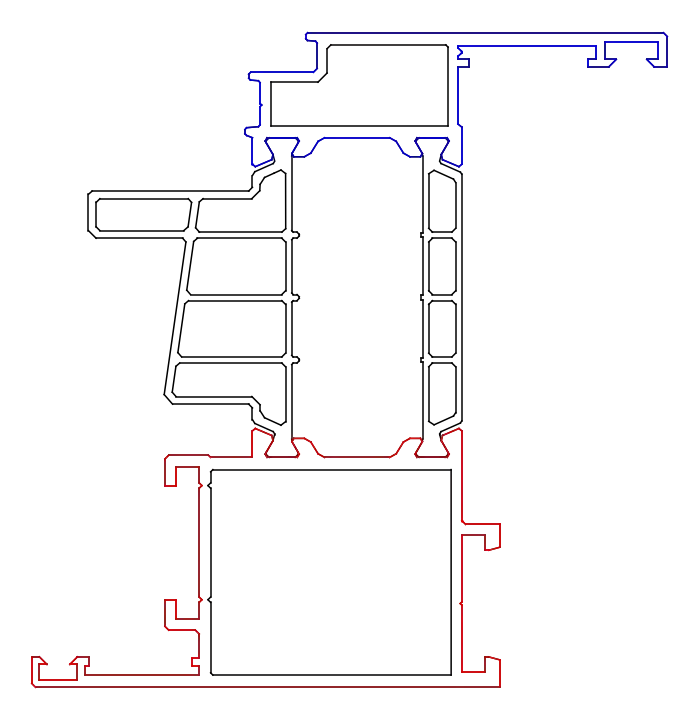 Зображення Стулка дверей 61,5 мм [K528733]
