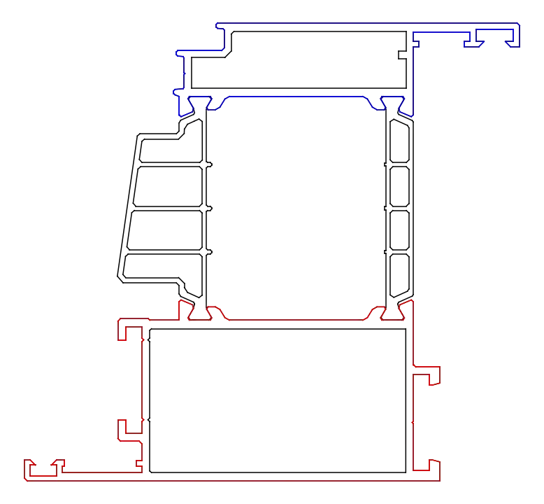 Зображення Стулка віконна 78 мм [K529523]