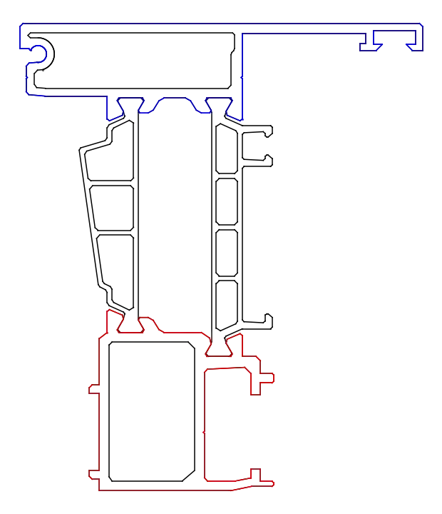 Зображення Імпост рухливий (фурнітура ПВХ) [K528719]