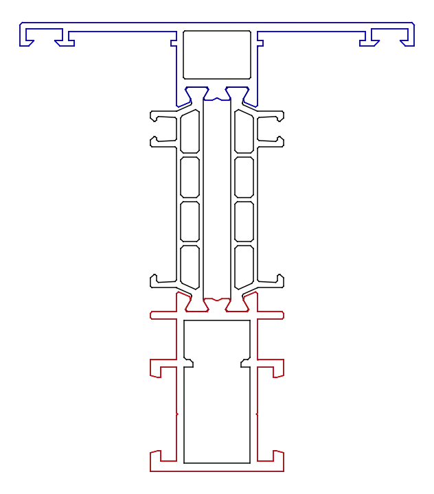 Зображення Імпост стулки 75,5 мм [K528700]