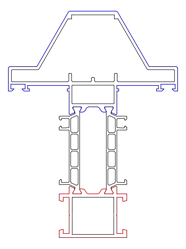 Зображення Імпост посилений 83,5 мм [K528666]