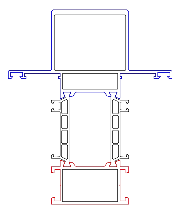 Зображення Імпост посилений 94,5/35 мм [K528670]