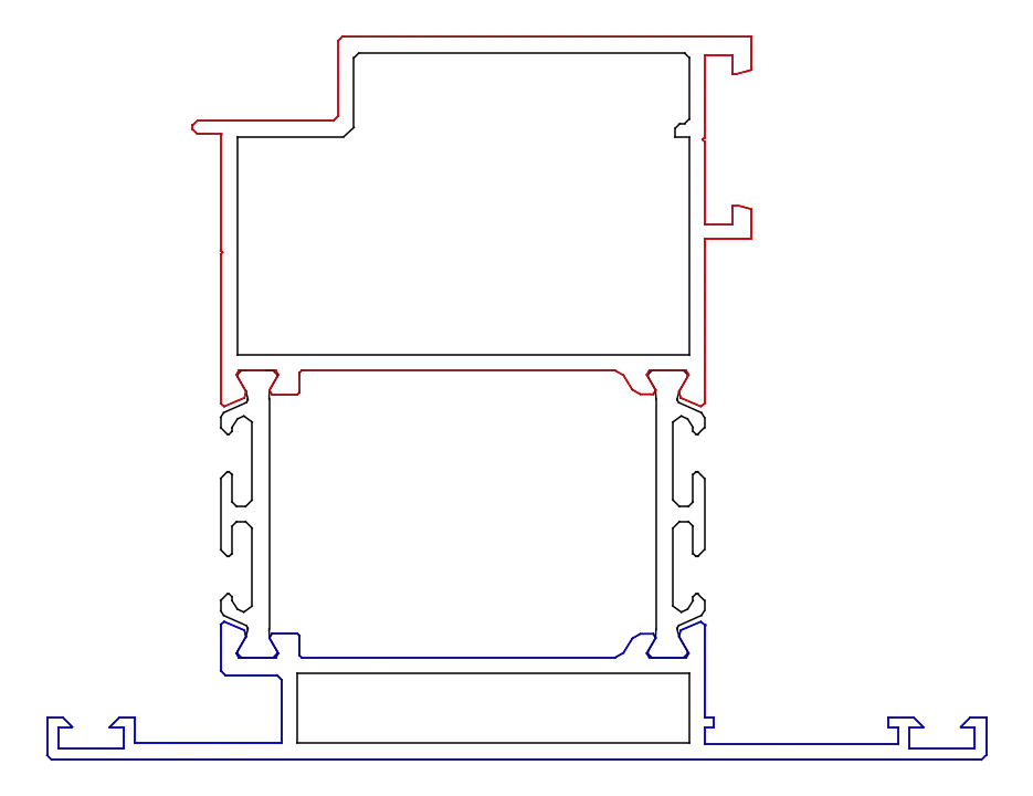 Зображення Стулка антипанічна 100 мм [K528756]