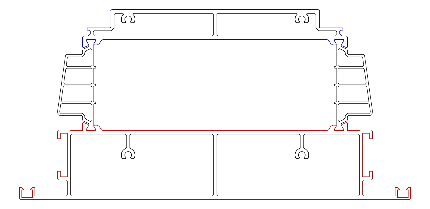 Зображення Стулка дверей панельних 180 мм [K528705]