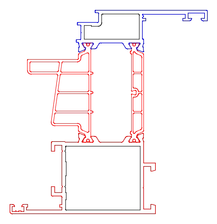 Зображення Стулка дверей 61,5 мм (ST) [K530043]