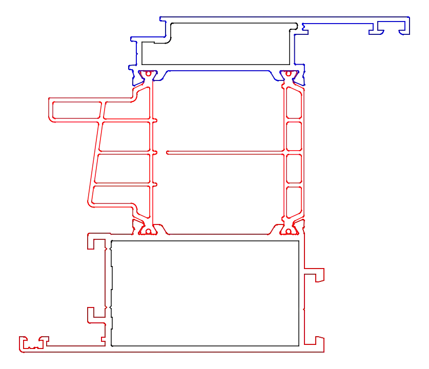 Зображення Стулка дверей 78 мм (SI) [K730044]