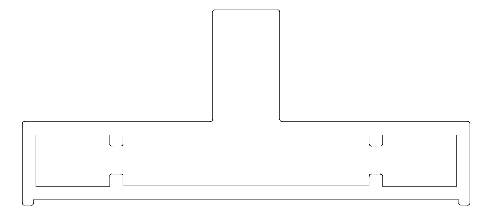 Зображення Планка декоративна INDUSTRIAL 40x7,5 мм [K440502]