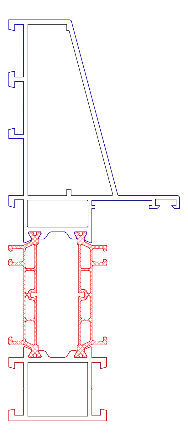 Зображення Рама зміщена 58,5 мм (ST) [K518698]