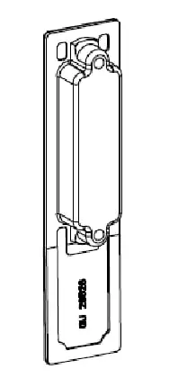Зображення Ручка HS зовнішня, без циліндра [9-29992-01-0]