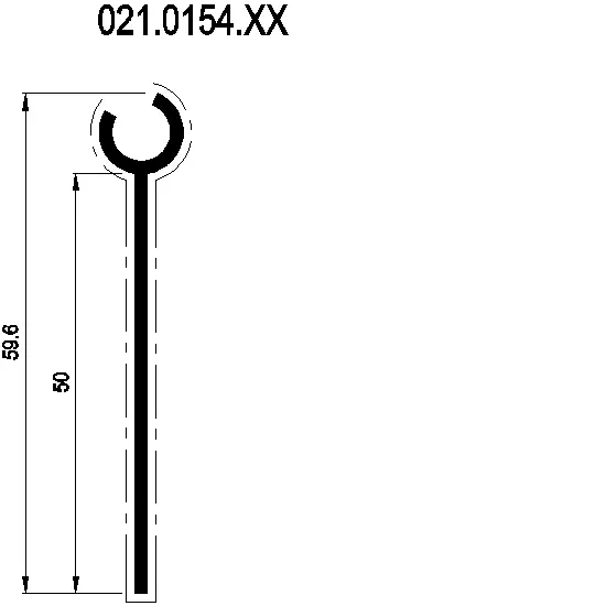 Зображення Кріпильна пластина для гвинта [021.0154]