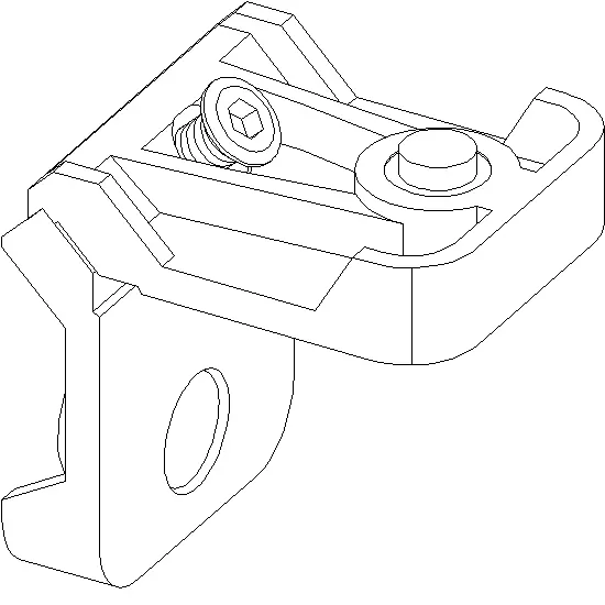 Зображення SCREW CORNER CLEAT WITH PEG 12x40 мм [021.0240]