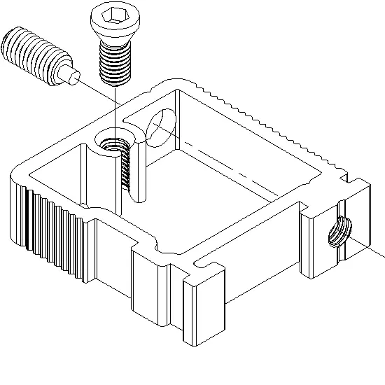 Зображення Т-з'єднувач 40x12 мм [021.0241]