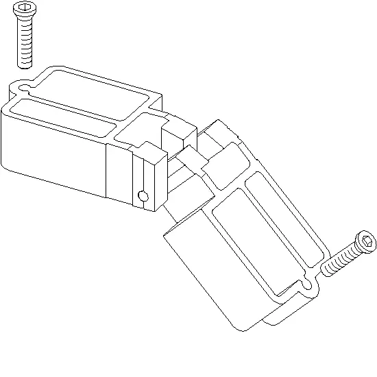 Зображення Регульований кутовий з'єднувач 22x40 мм [021.0275]
